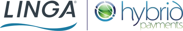 Linga and Hybrid Payments logos